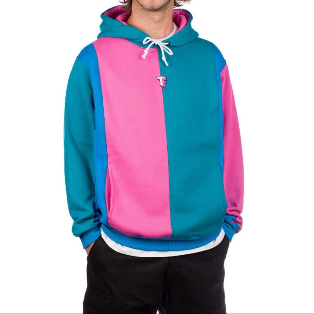 Teddy Fresh‎ Color Block Bubblegum Hoodie